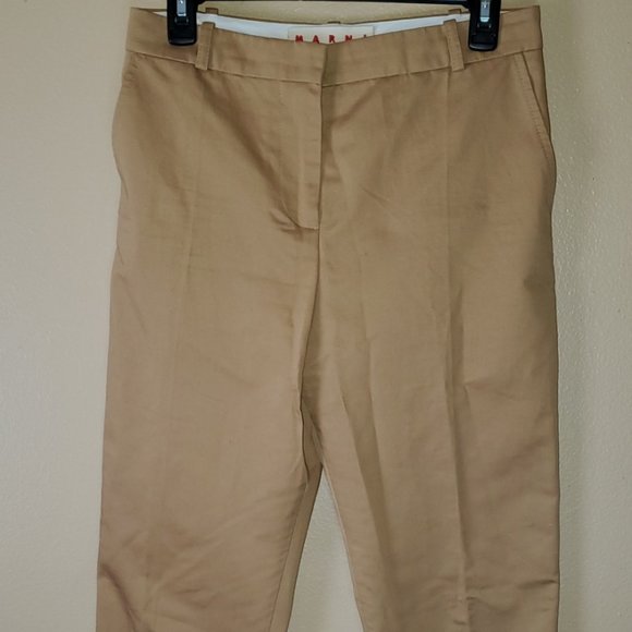 MARNI | classic cropped trousers SMALL,  US 4 IT 40 - Picture 2 of 11